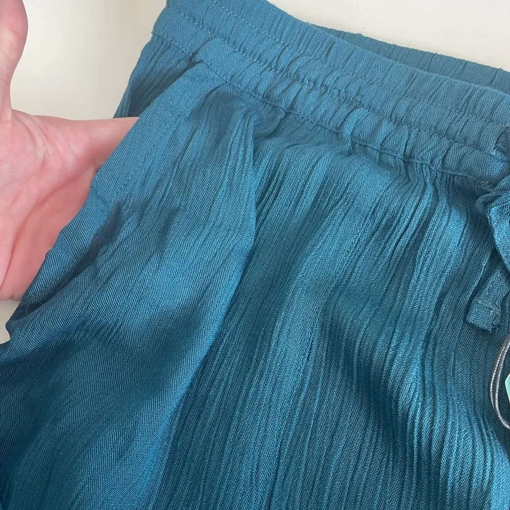 NWT PrAna Women’s Hele Mai Pant Petrol Blue Casual Pants - Size Medium - Image 7