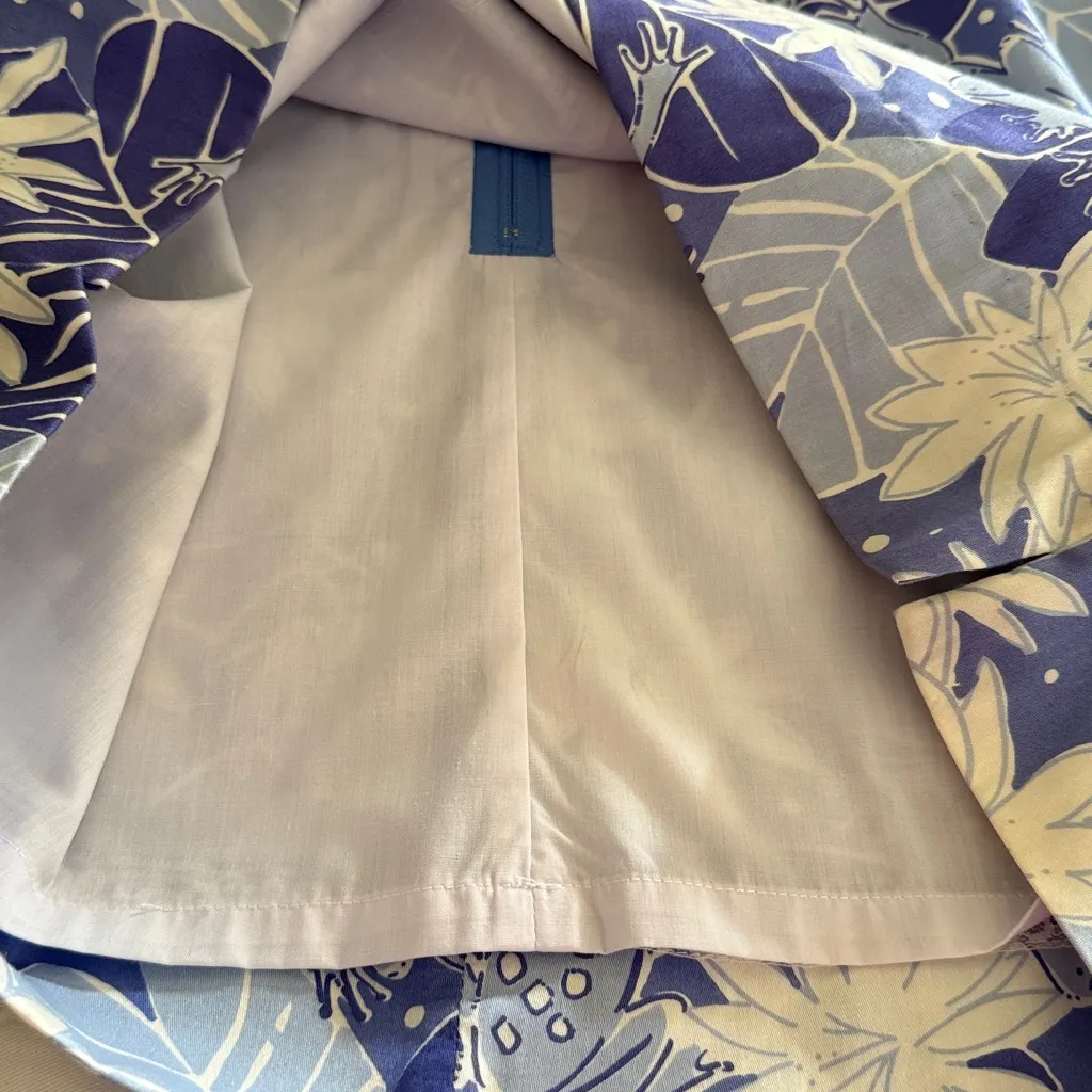 Lilly Pulitzer Dress 6 Vintage NWT Krista Lotus Blue Prince Charming Frogs - Image 6