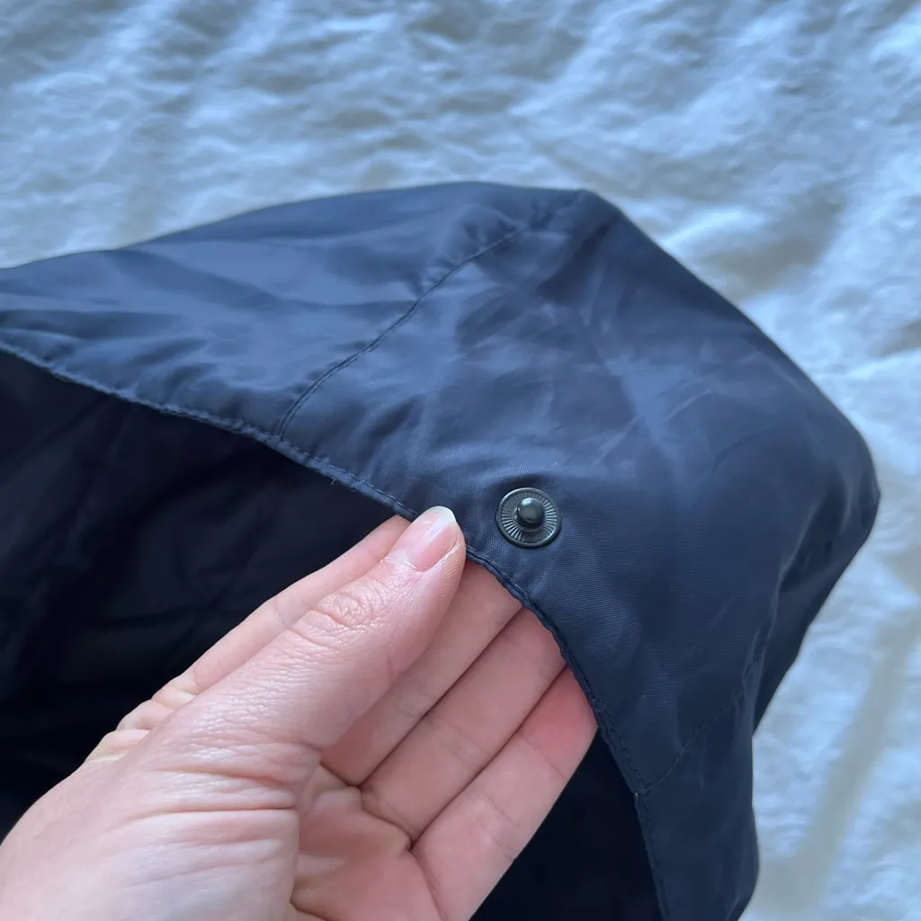 GAP Navy Blue Hooded Long Jacket - Image 11