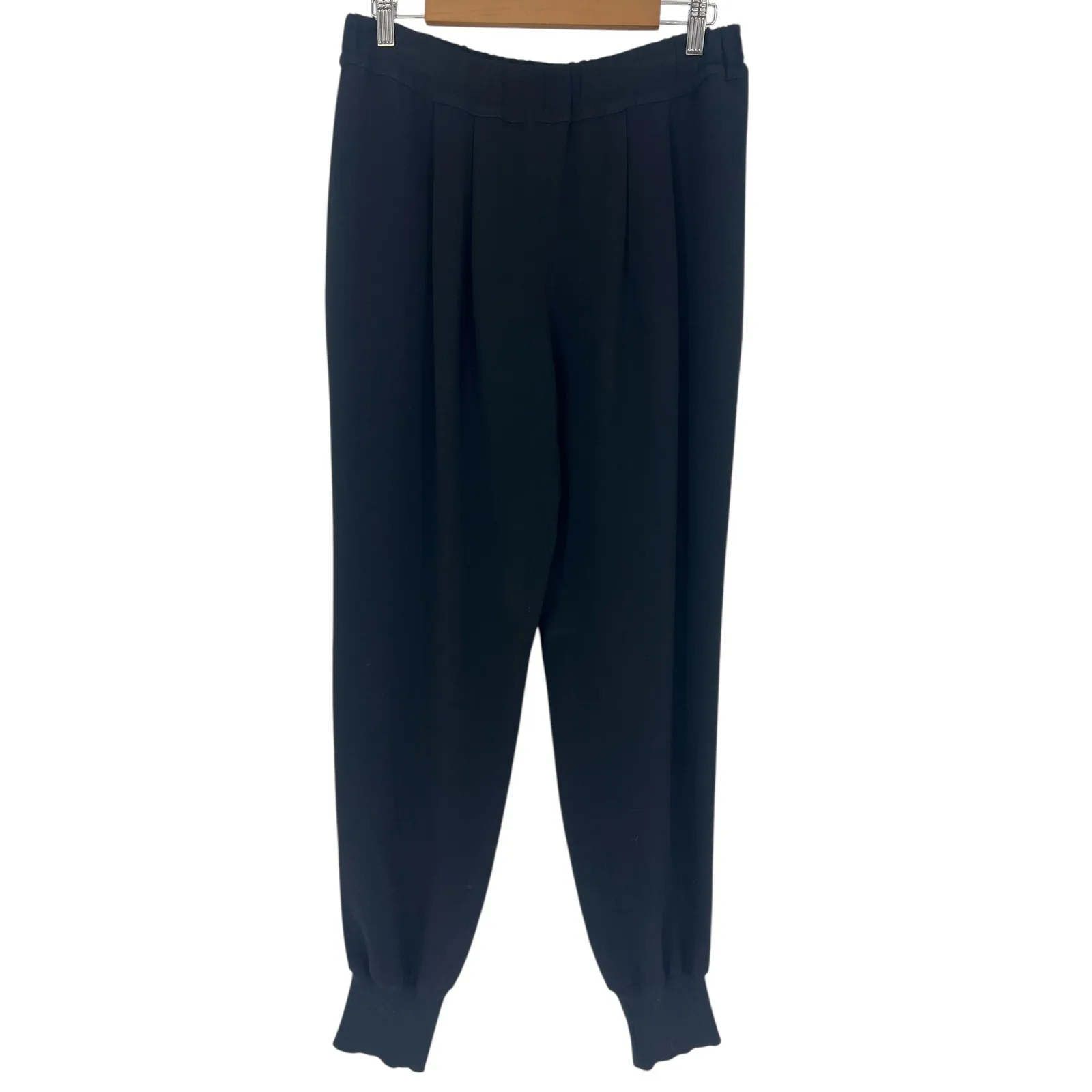 Stella McCartney Pleated Front Trousers In Black - Image 5
