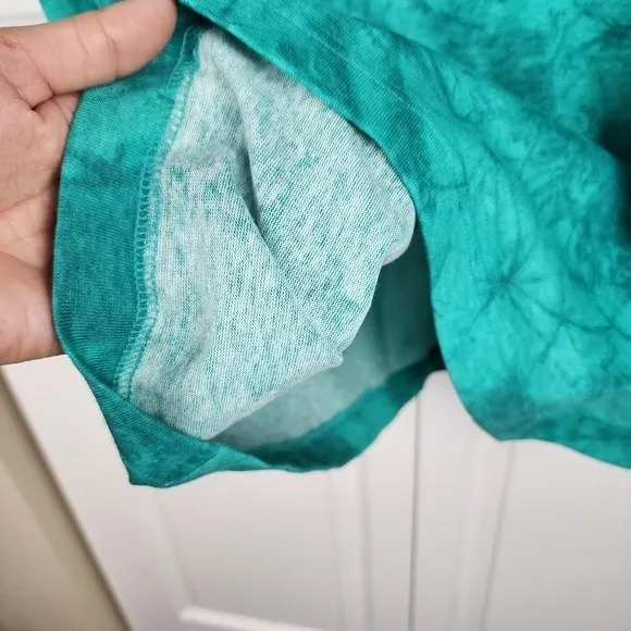 Vintage Marshall Rousso Statement Tie Dye Lounge Set Top and Pants Size L Green Size L - Image 15