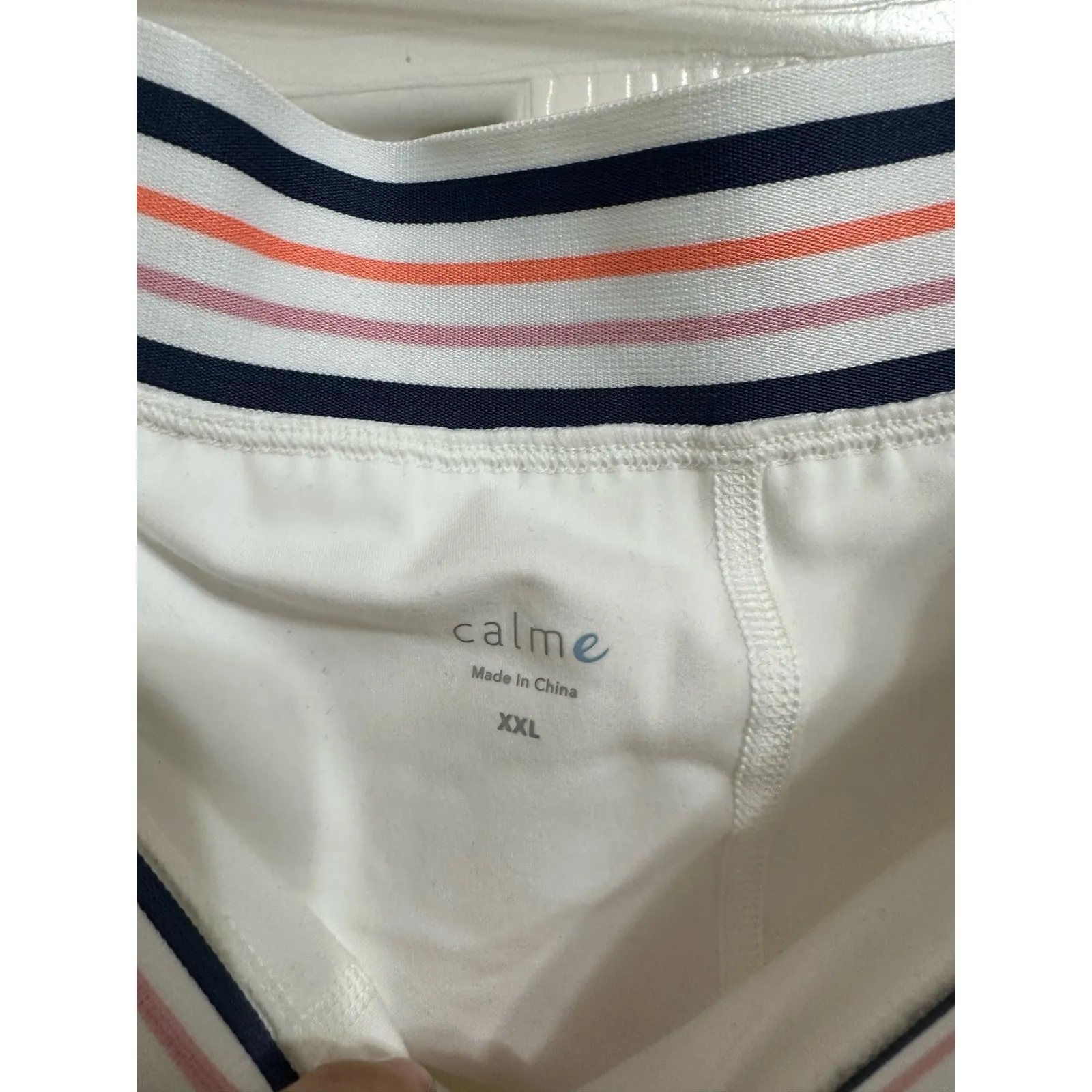 Calme by Johnny Was endurance tennis skirt white size XXL NEW $98‎ - Image 3