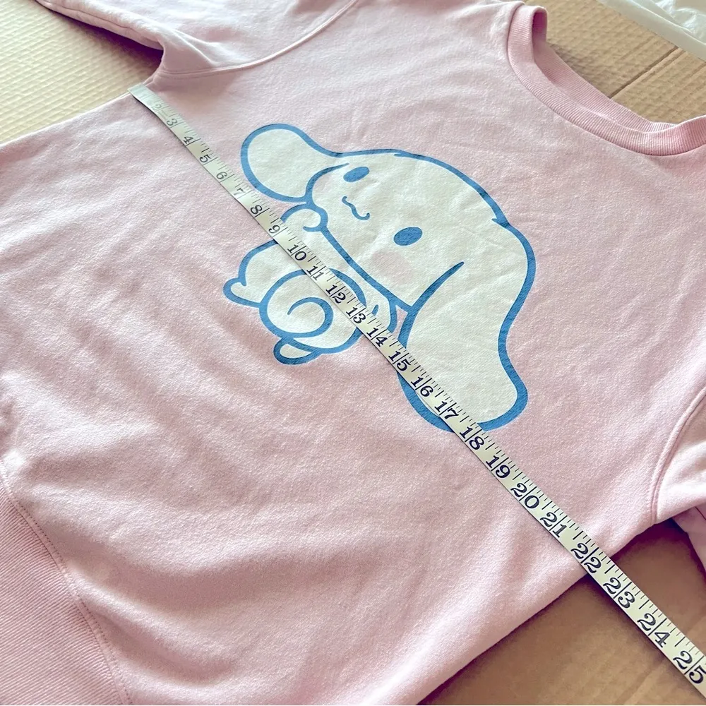 Cinnamoroll Sanrio graphic Sweatshirt, pink, size L - Image 6