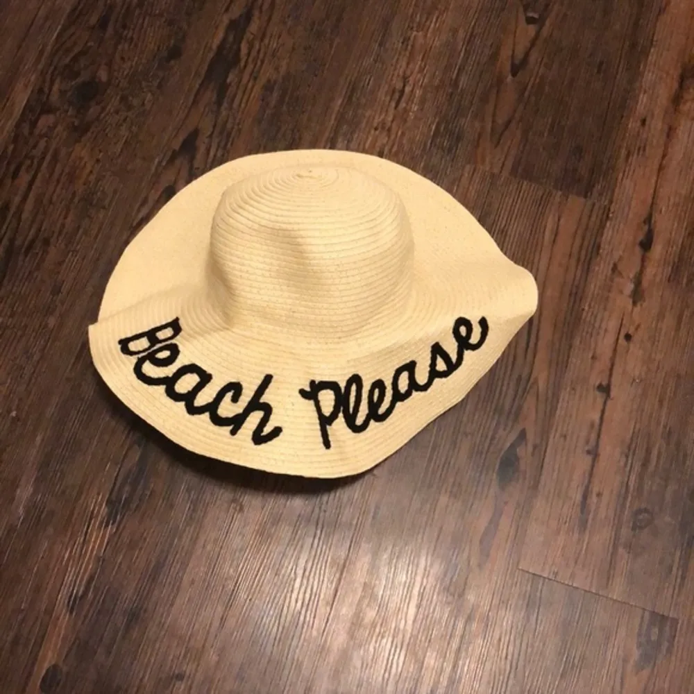 “Beach Please” Beach Hat - Image 3