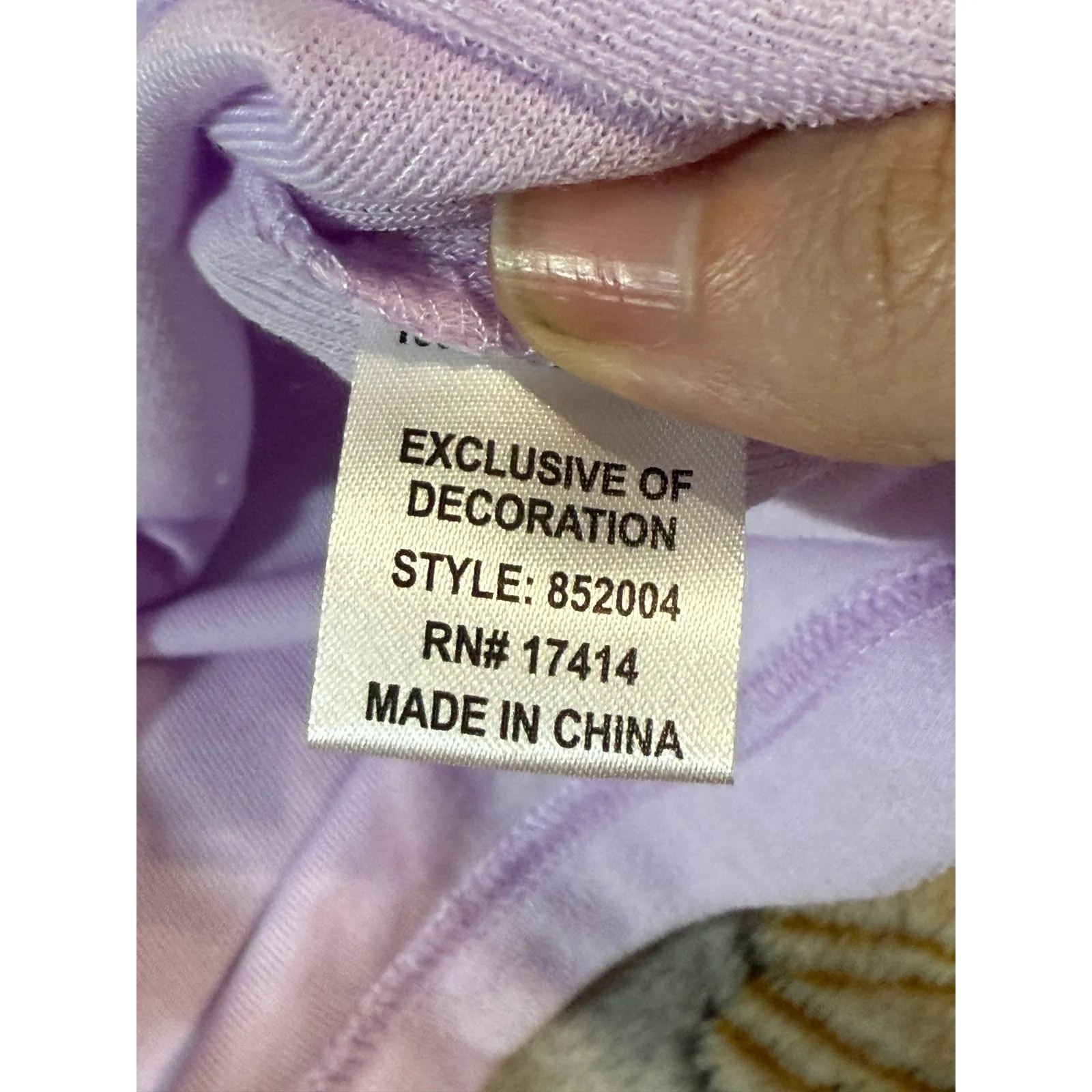 NWT‎ Miss Elaine Size Large Lavender Purple TERRY SHORT ROBE Cozy Comfort Gift - Image 7