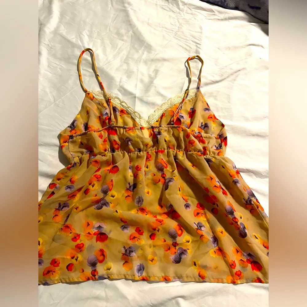 Gilligan & O’Malley Floral Satin Pajama Set - Image 6