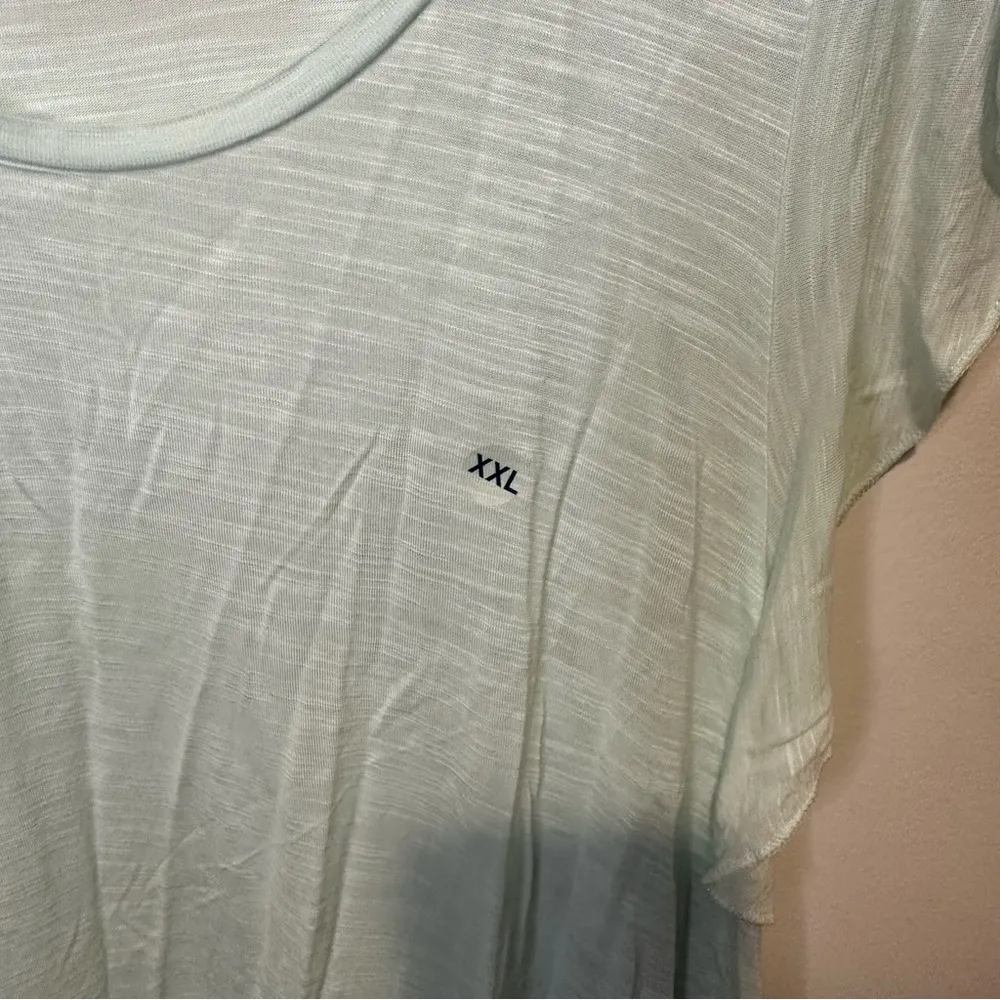 NWT american eagle ruffle sleeve tshirt size xxl - Image 3