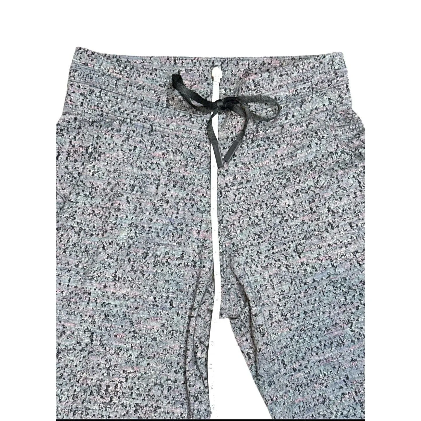 Lululemon Ready to Rulu Jogger Neon Tweed‎ Jacquard Htr Battleship Electric SZ 4 Gray - Image 8