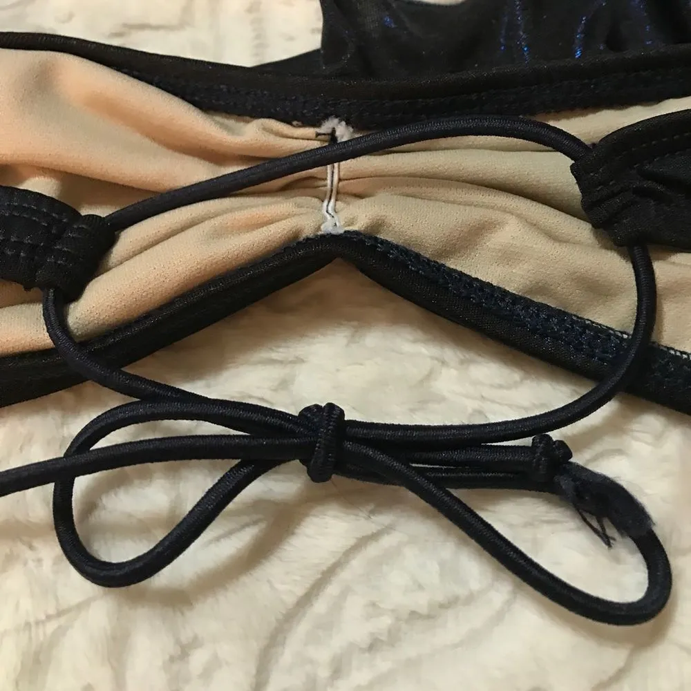 Tyler Rose‎ Swimwear Easy Rider Bikini Top Black Size undefined - Image 8