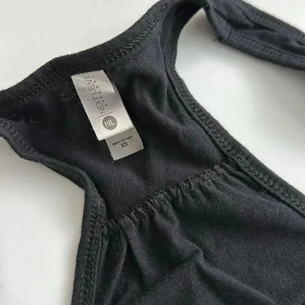 Basic Witch Racer Back Tank Sz XS - Image 3