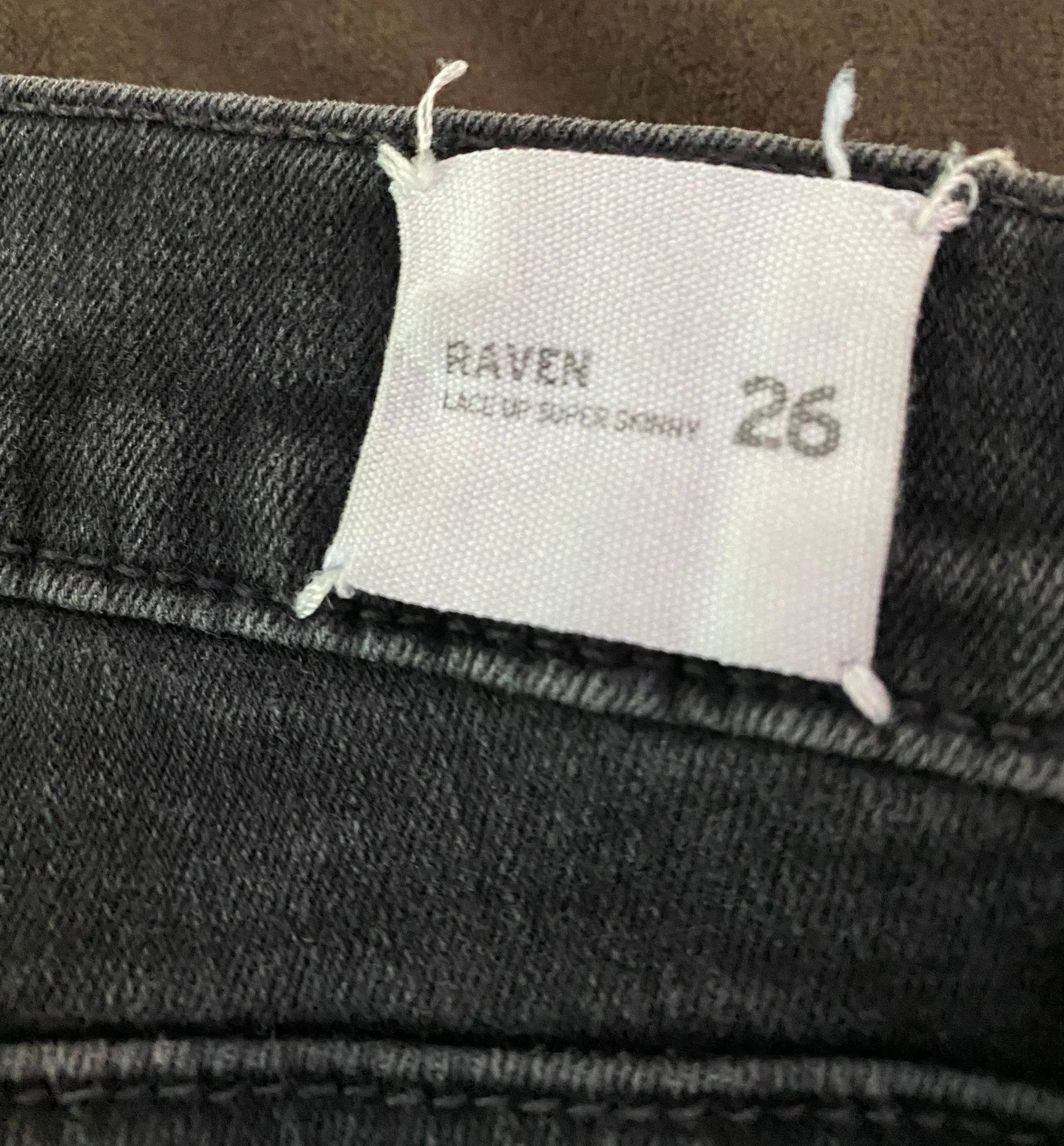 Raven Lace Up Skinny Jeans - Image 7