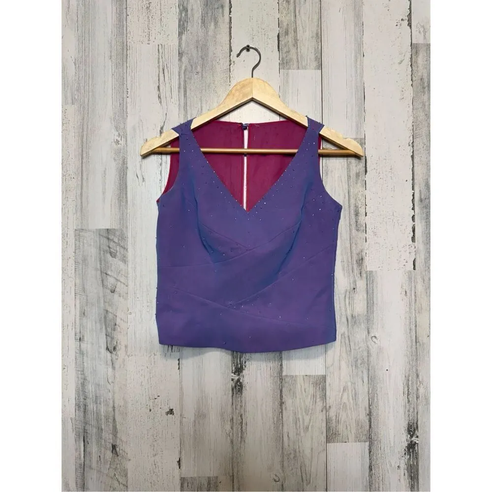 Purple blouse Purple Size 6 - Image 6