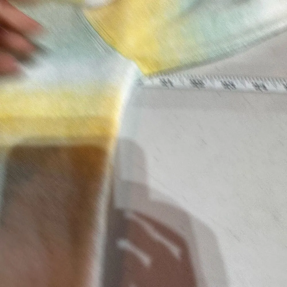 Nwt Loft Women's Space Dye Crew Neck Pullover Sweater Yellow Green‎ Size Small - Image 7