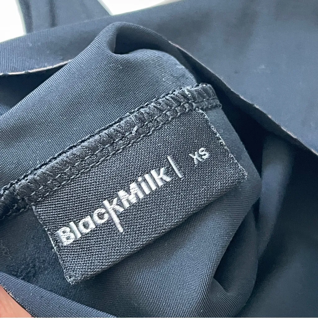 Blackmilk  Longline Bralette scoop neck womens Black (xsmall) simple basic light - Image 3