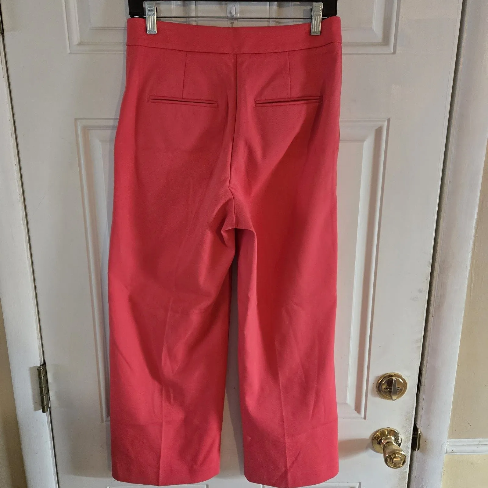 Ann Taylor Cropped Dress Pants Women’s Size 2 Pink Career Workwear Ankle Trouser - Image 2