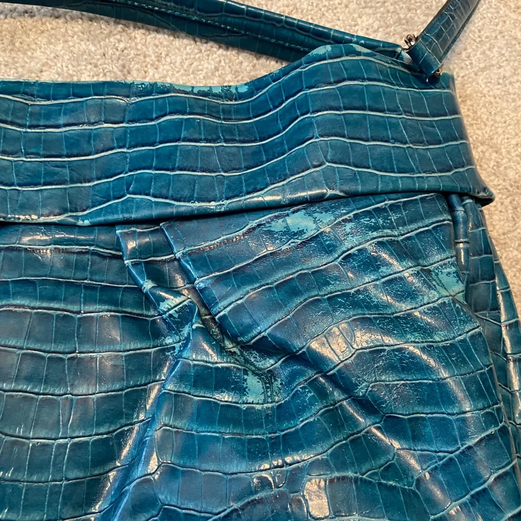 Marc‎ By Marc Jacobs Croc Embossed Hobo purse - Image 6