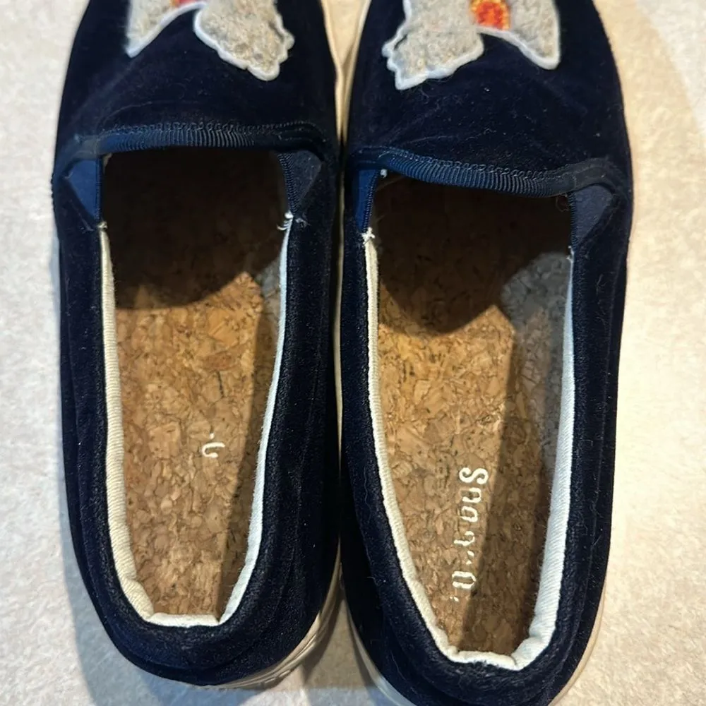 Soludos Llama Slip On Velvet Sneakers - Image 2