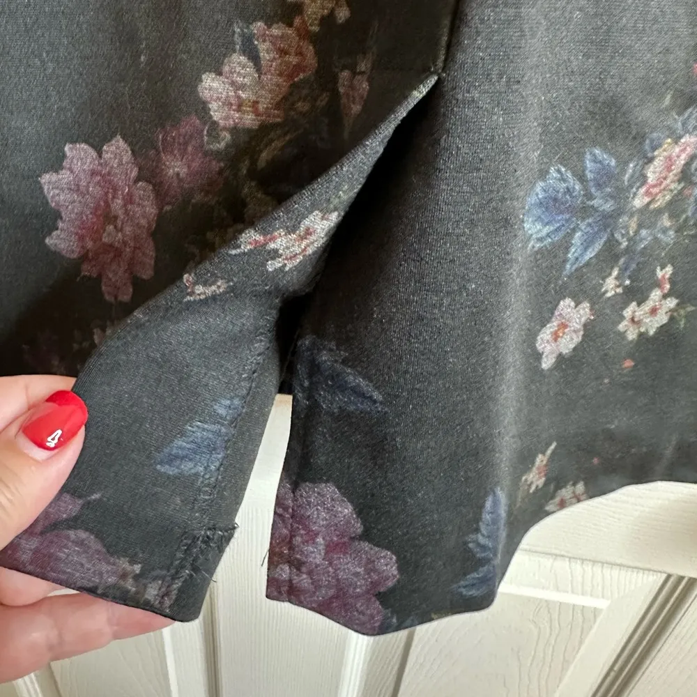 Mario Serrani Floral Dress, Size Medium - Image 7