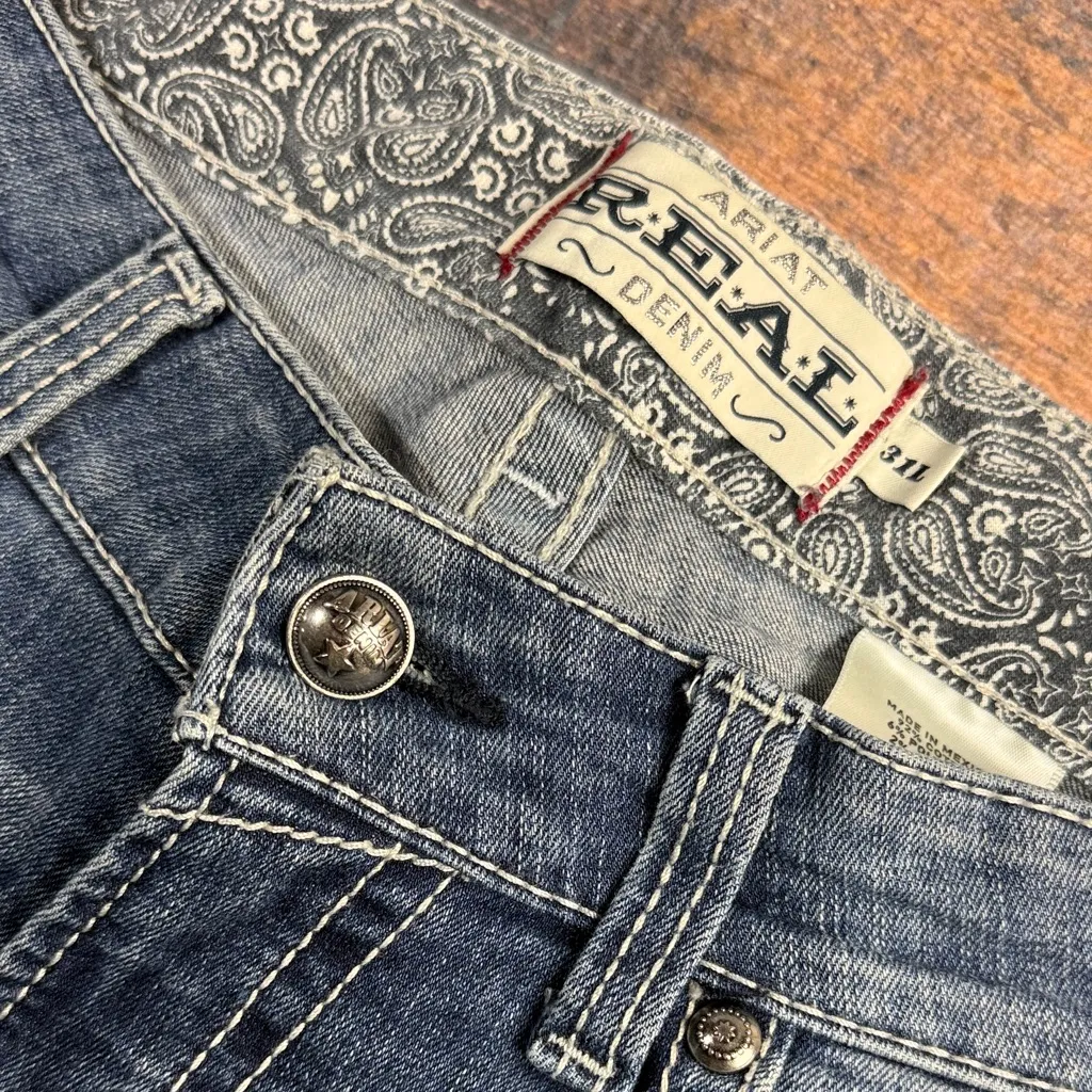 Ariat Women's Boot Cut Jeans in Indigo - Image 5