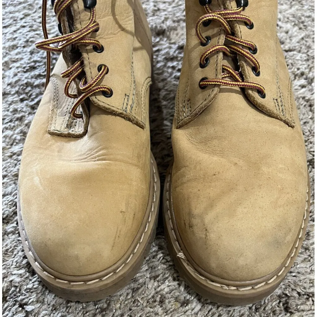 AEO American Eagle Outfitters 1990’s Boots Women's Brown Leather ~ 7.5 (38) - Image 3