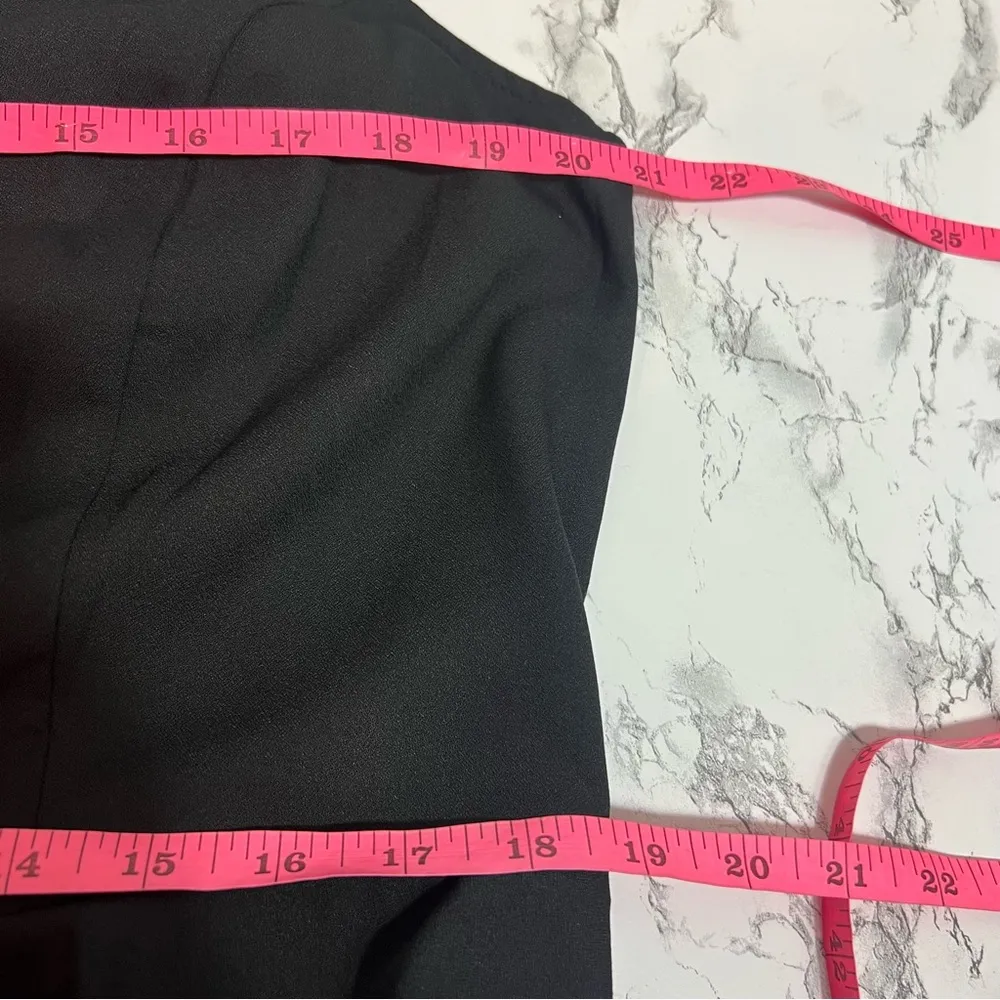 NWT City Chic caged strappy peplum top black Sz 16 - Image 6