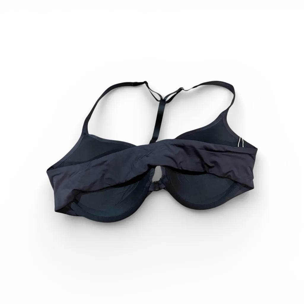 SKIMS 
Ultimate Front Close Push Up Bra - Onyx Size 34DD NWT T-Back Straps - Image 6