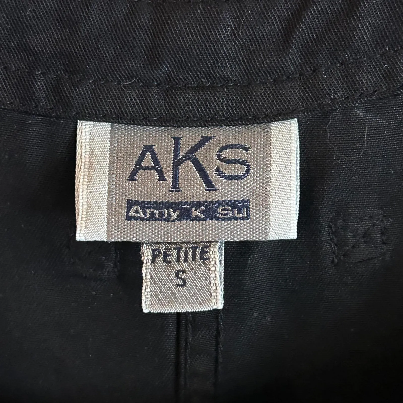 AKS Amy K Su Womens Black Sleeveless Maxi Dress Size PS 90's Casual - Image 6