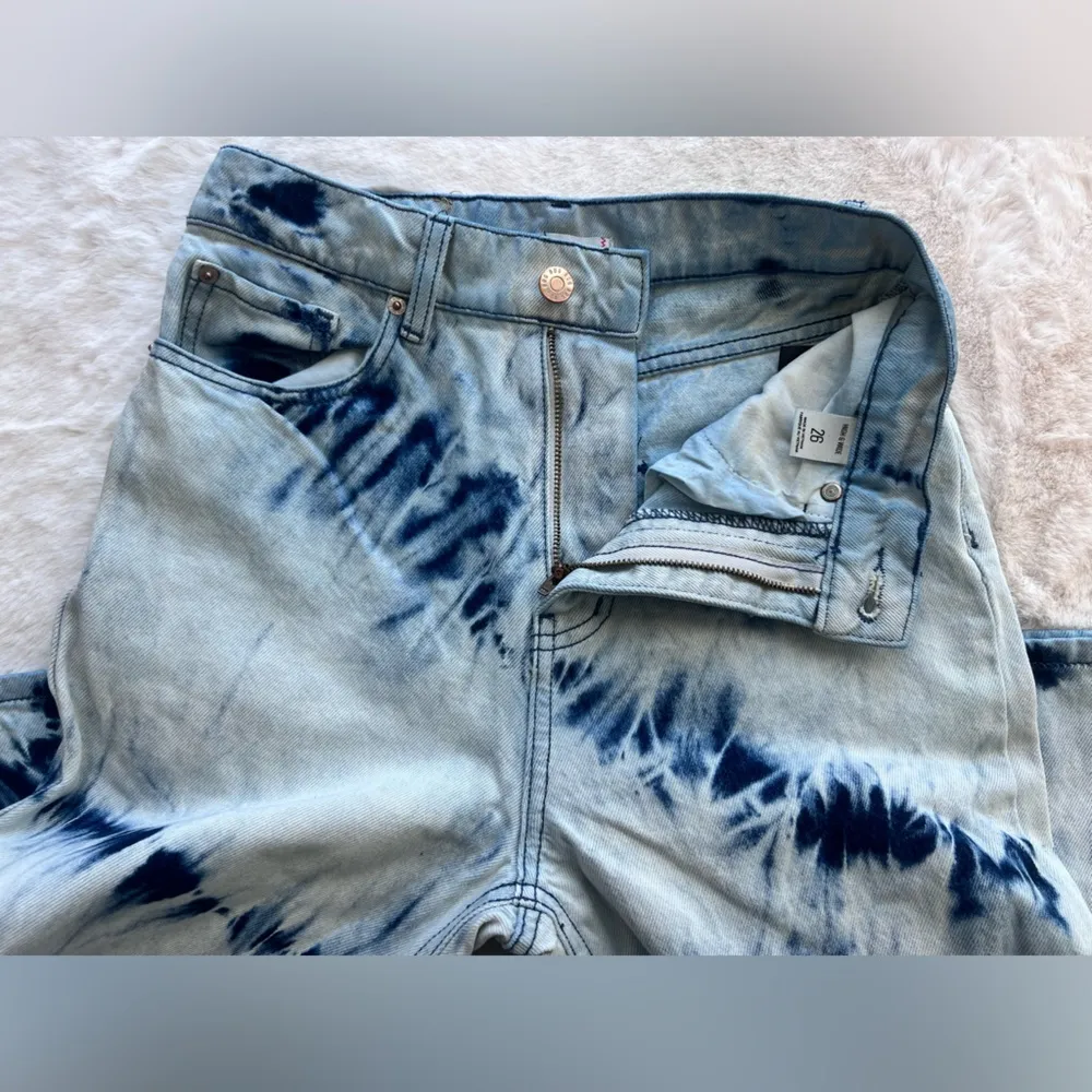 Urban Outfitters Tie Dye High Waist Wide Leg Jeans Size 26 - Image 7
