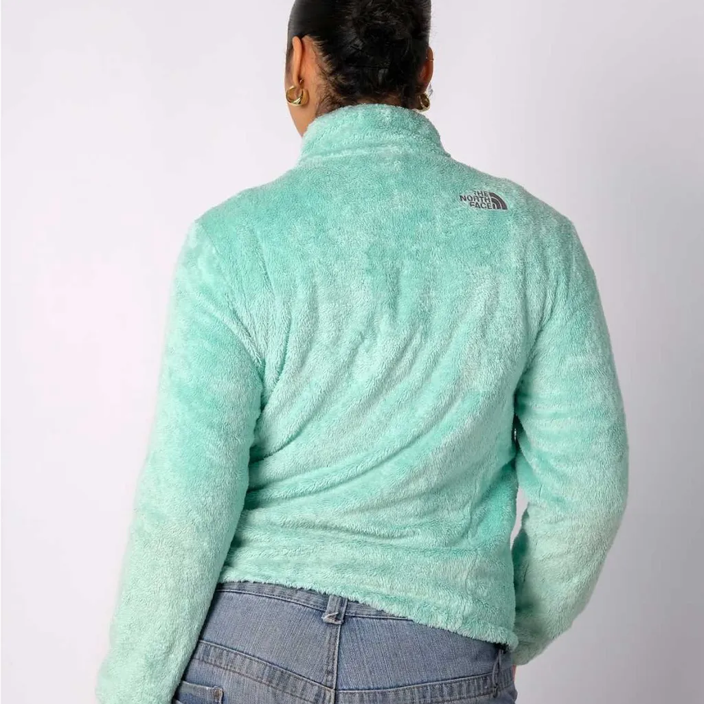 The North Face Womens Jacket Medium Mint Green Osito
Fleece Full Zipper - Image 2