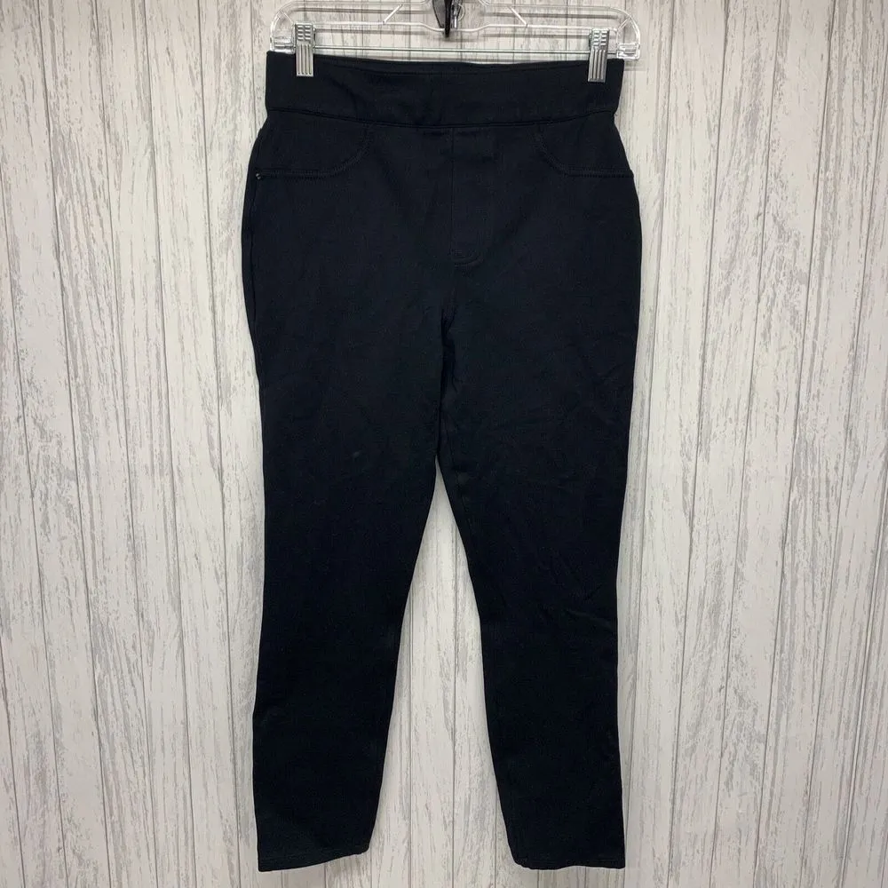 Spanx Womens Size M  The Perfect Black Pant EUC - Image 2
