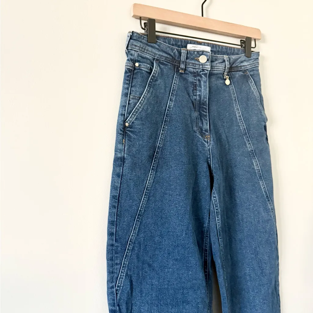 Penny Black High Waist Tapered Jean in Medium Wash Size 4 Blue - Image 2