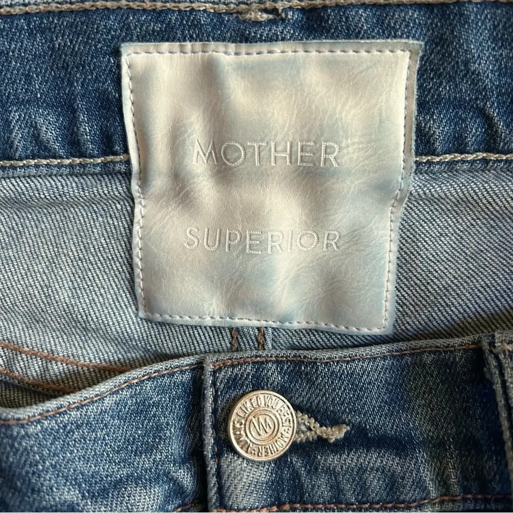 Mother Superior The Tomcat jeans Kneeling on Stones 31 Blue - Image 11