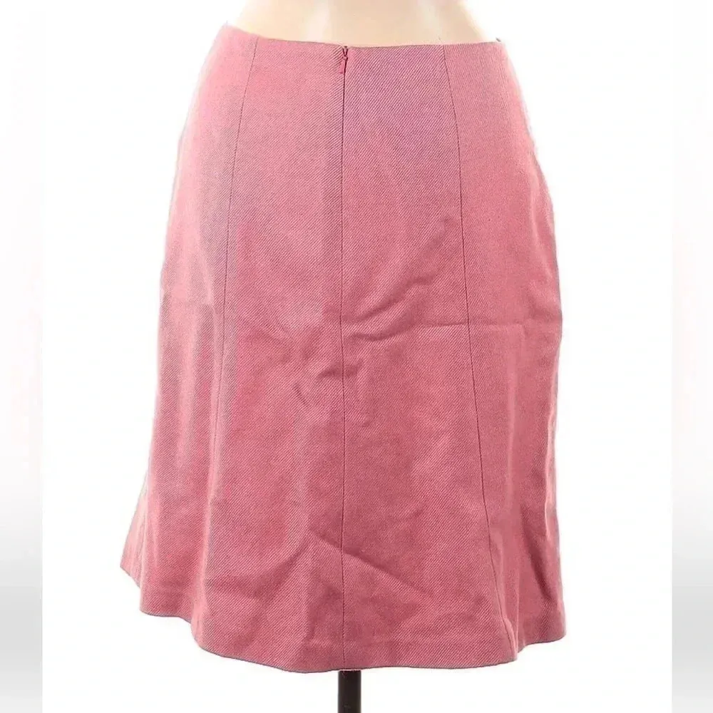 Brooks Brothers | Dusty Rose Pink A-Line Classic Mid Rise Skirt Size 6 Small S - Image 2