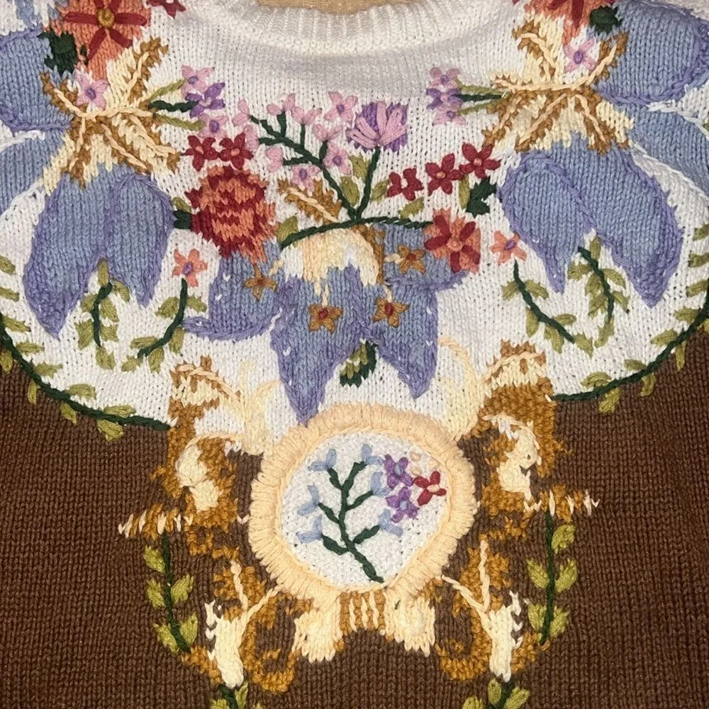 Jennifer Reed Brown Vintage Sweater Size M Size M - Image 2