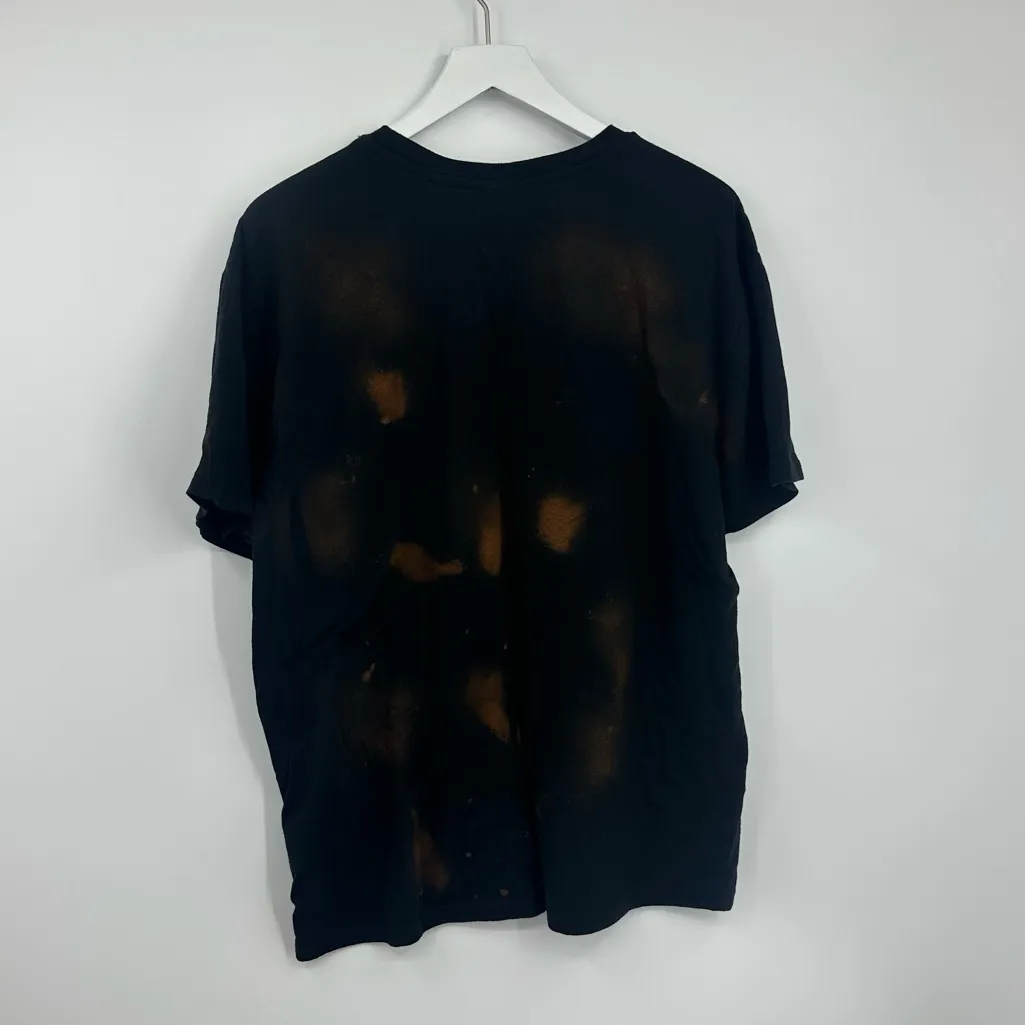 Spirit Halloween Ghost Face Custom Bleach Splatter Short Sleeve Shirt Size XL - Image 6