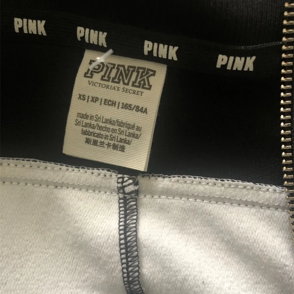 Victoria’s Secret  PINK Black Full Zip Active Top - Image 3