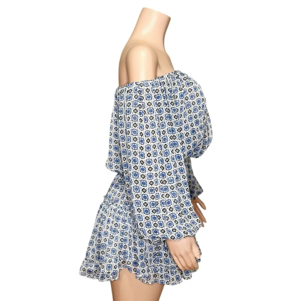 NEW MISA LOS ANGELES Zonia Mini Dress, Scorpios Tile, Small - Image 11