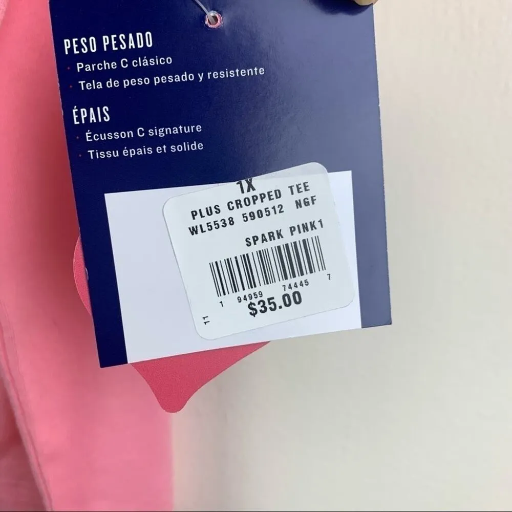 Champion x KNC Beauty Lightweight Cropped Tee '70s Knockout Champion Script 1X - Image 11