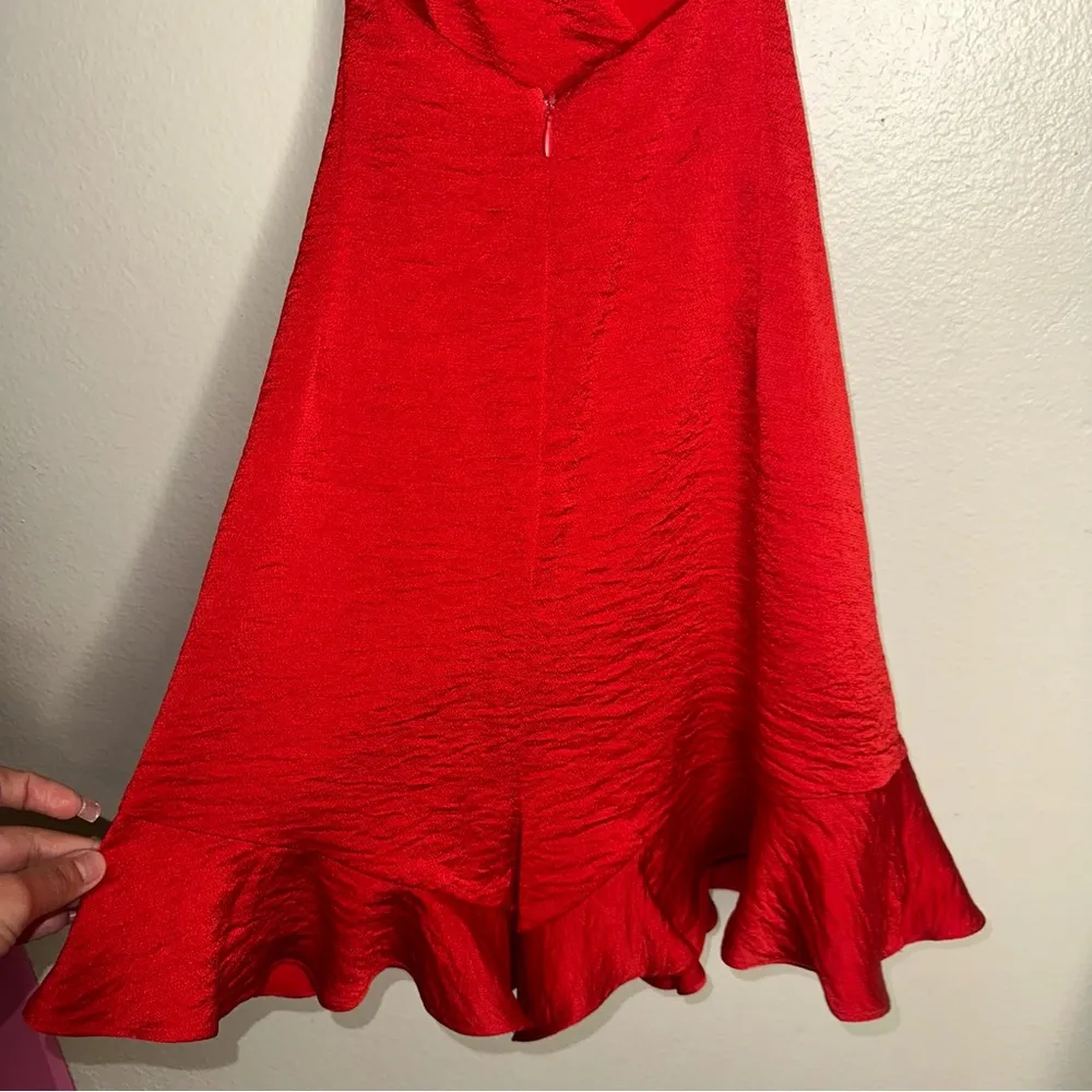 SATIN ROMPER DRESS - Image 5