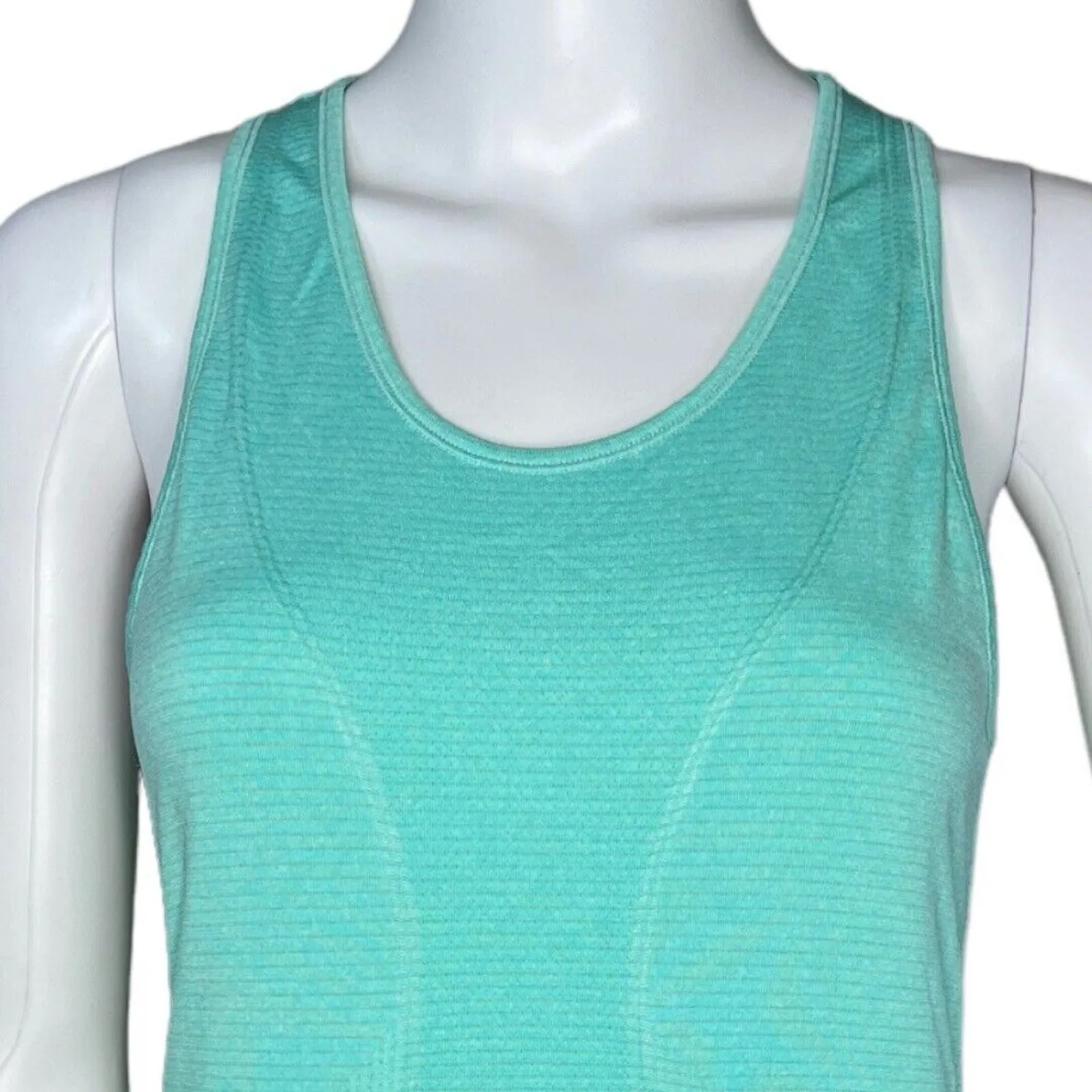 ZYIA Active Tank Womens Small‎ Green Copper Charged Racerback Workout Athleisure - Image 5