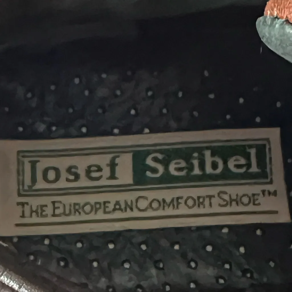 Josef Seibel Dark Brown and Black leather Chukka Boots women’s size 37 - Image 12