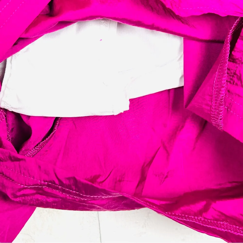 Gorgeous Pink‎ Fuchsia Sport Mini Shorts High Rise Active S Wide Waist Band NWT Pink - Image 9