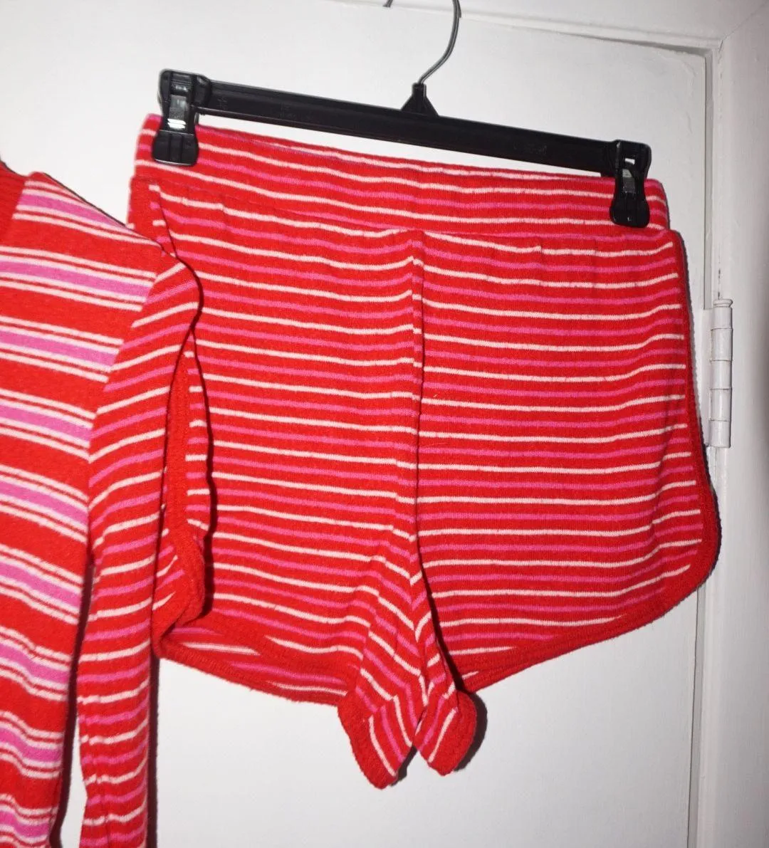 Christmas Pj Set Red Size XS - Image 2