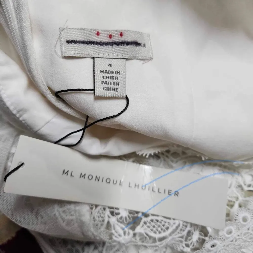Anthropologie ML Monique Lhuillier Vesper Lace Jumpsuit Size 4. B22 - Image 7