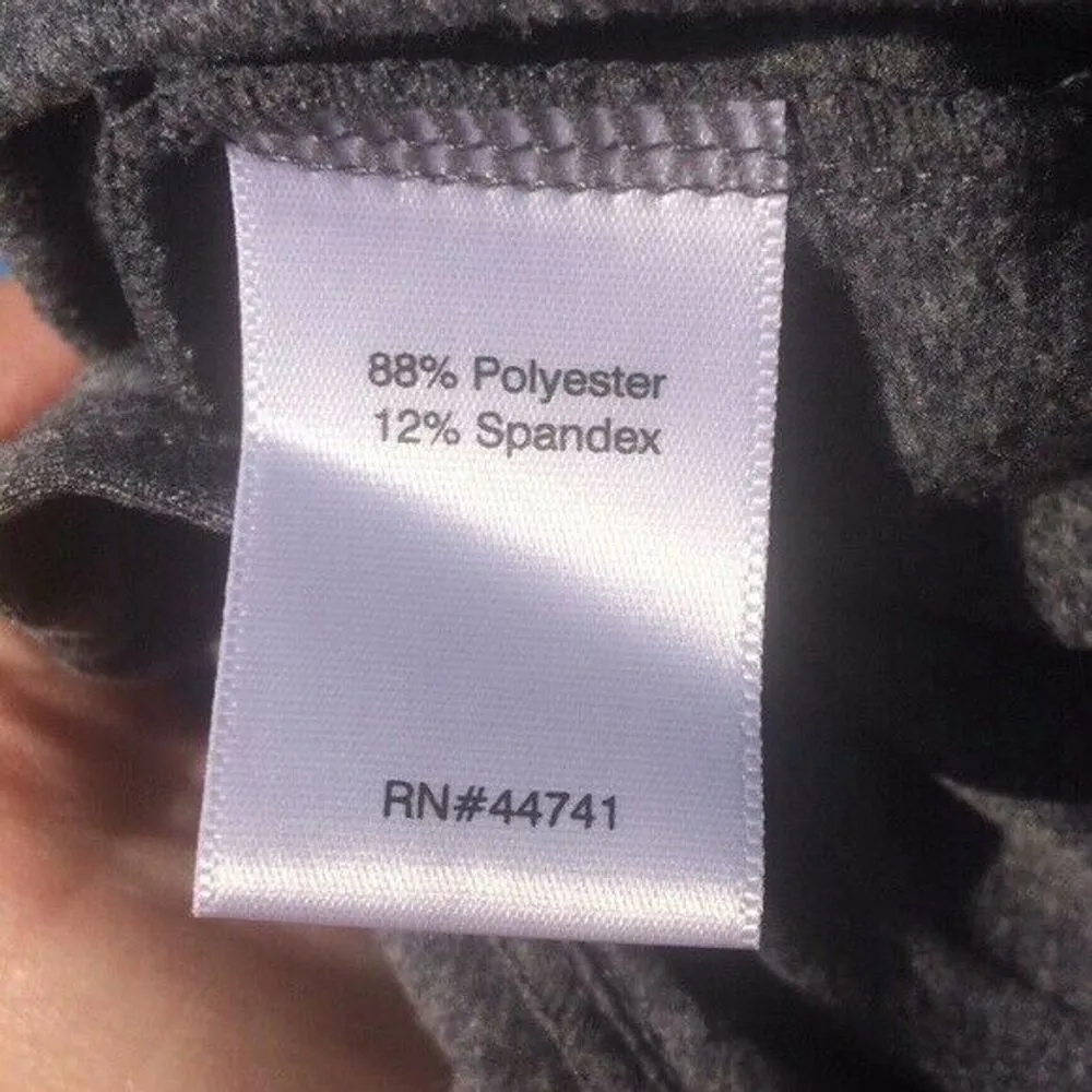 Aspire Cocoon Gray Open Front Yoga Long Sleeve Cardigan Women's Size XS - Image 6