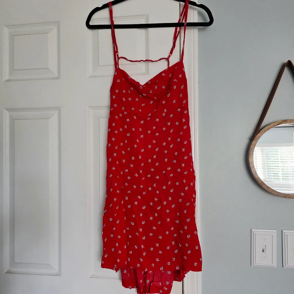 Free People NWOT Wild Child Floral Mini Dress L - Image 4