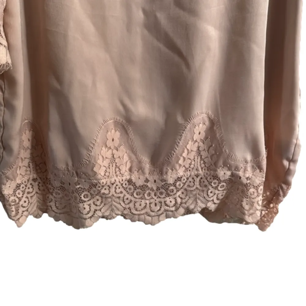Miami Pink Blush Lace Blouse - Image 3
