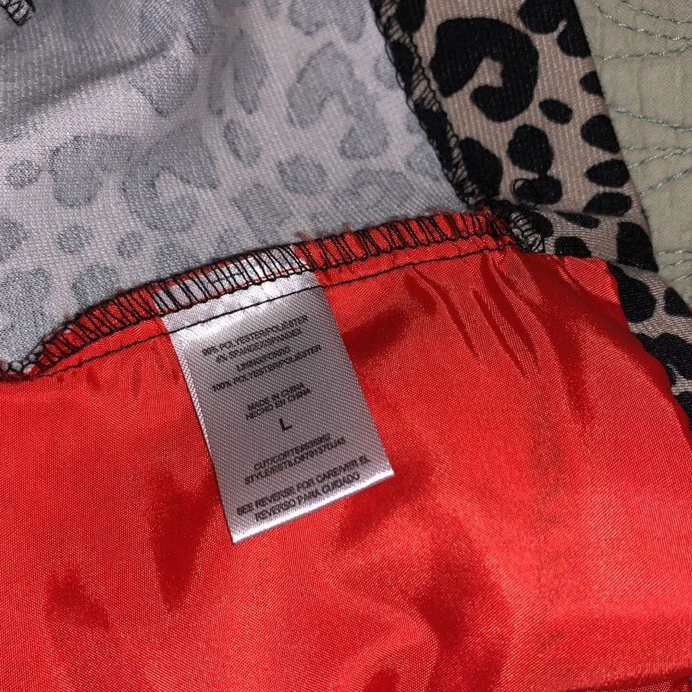 Bongo Size L Animal Print Blazer - Image 13