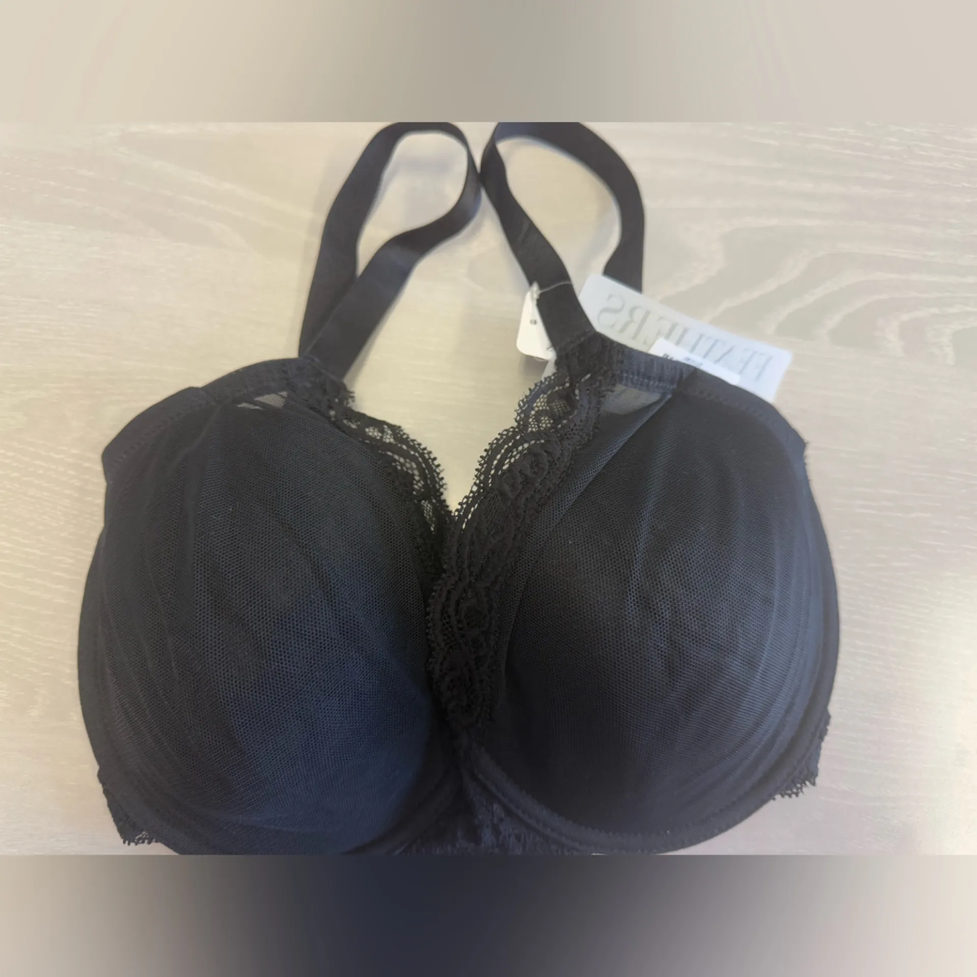 Natori 741299 Women Size 30DDD Feathers full figure underwire black New‎ - Image 2