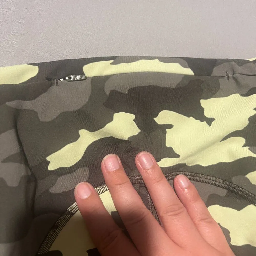 Lululemon Swift Speed HR Tight 28" Heritage 365 Camo Crispin Green Multi Size 4 - Image 12